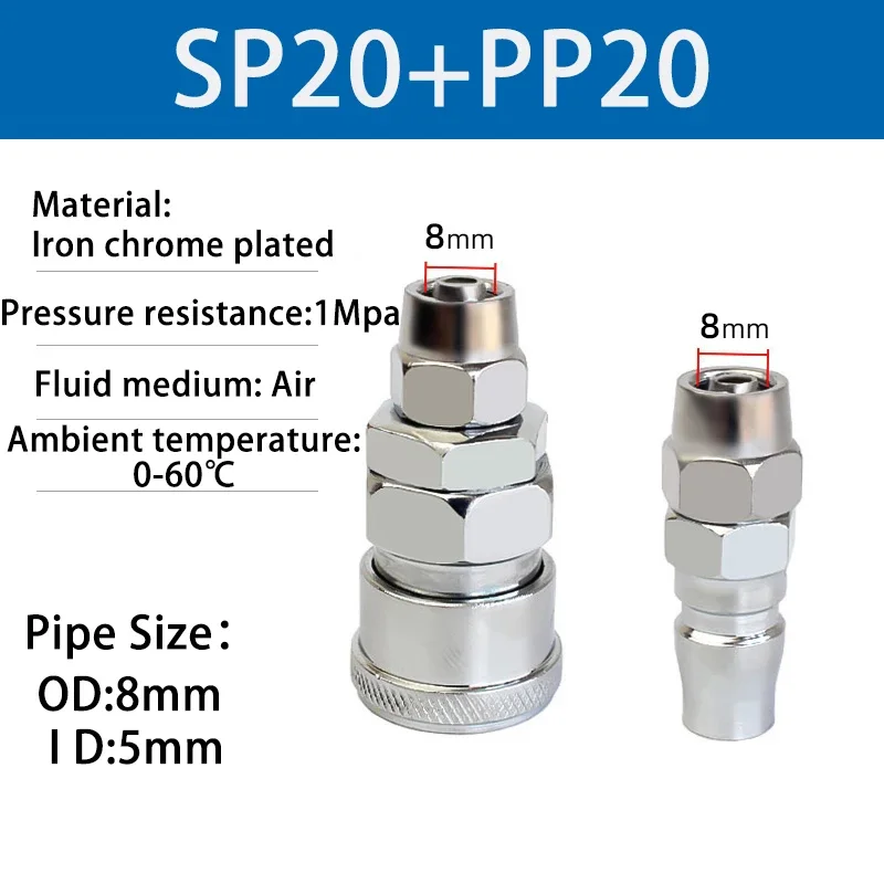 Пневматический быстросъемный соединитель C-типа AIRSLG