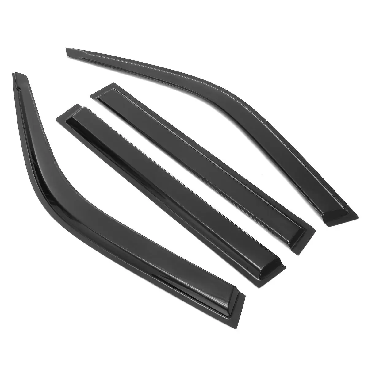 

High Quality Car Side Window Deflector Visor Vent For Toyota Land Cruiser 80 series 1992-1997 Weathershields Wind Deflector