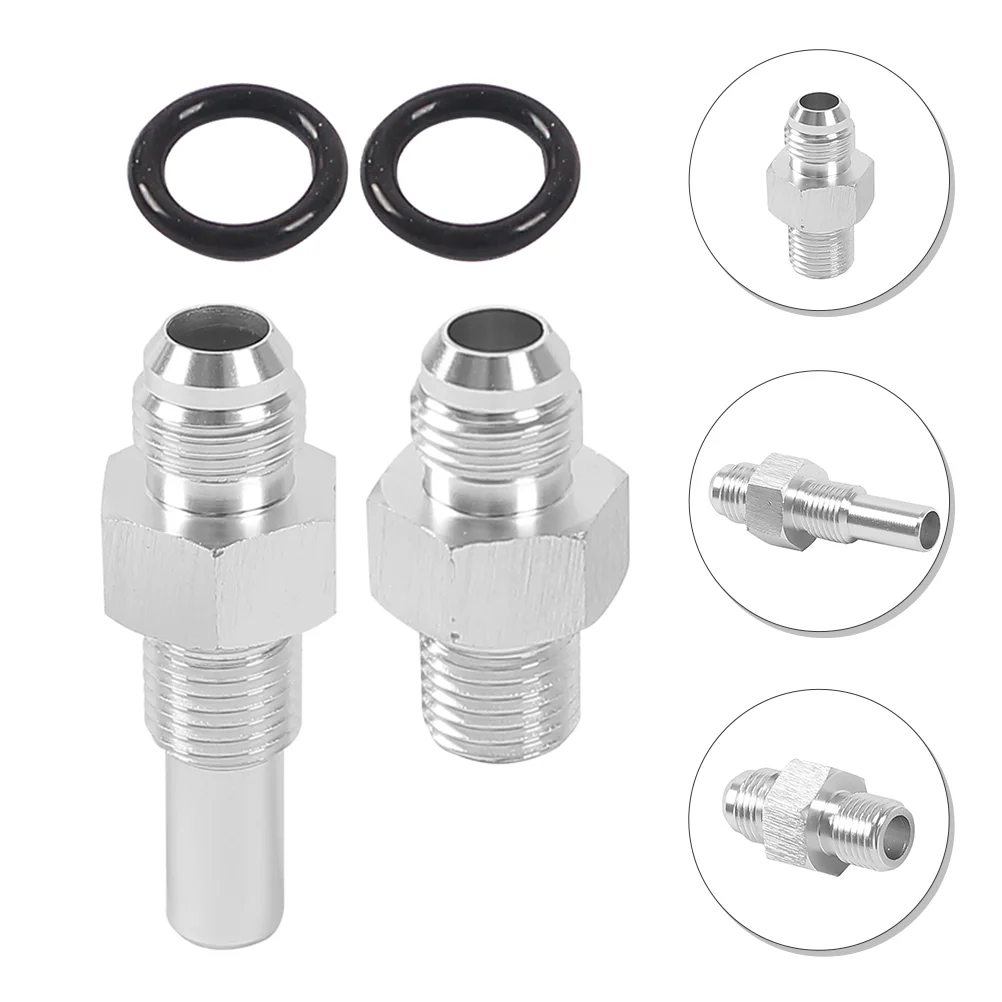 

2pcs Sturdy Car Front Rear Port Fitting Car Transmission Fitting Automobile Accessories