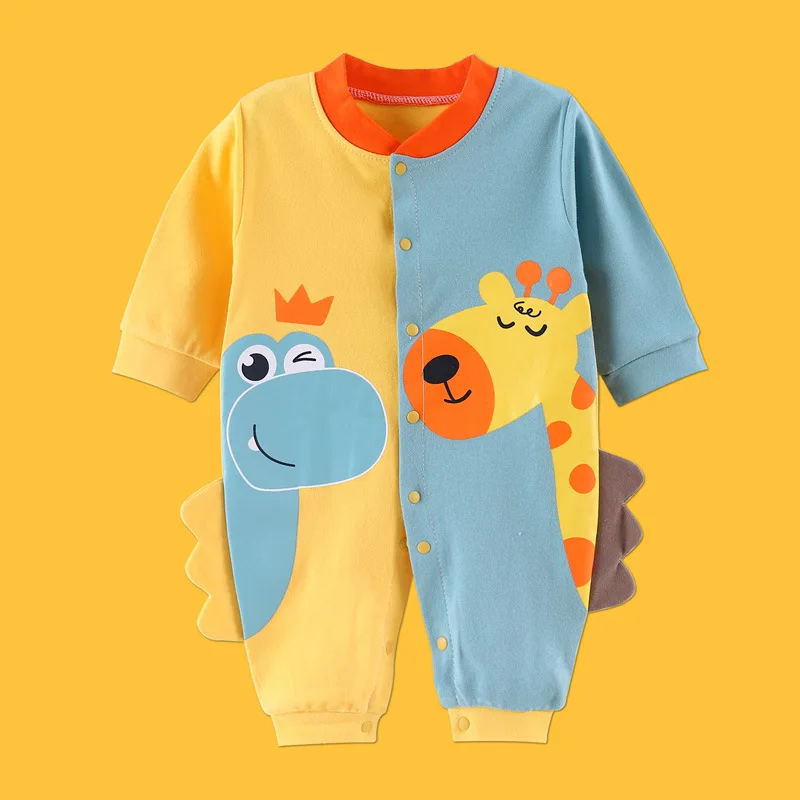 

Newborn Baby Rompers Spring Autumn Infants Cotton Cute Overall One-Pieces Clothing For Bebe Toddler Soft Jumpauits Outfits 2022
