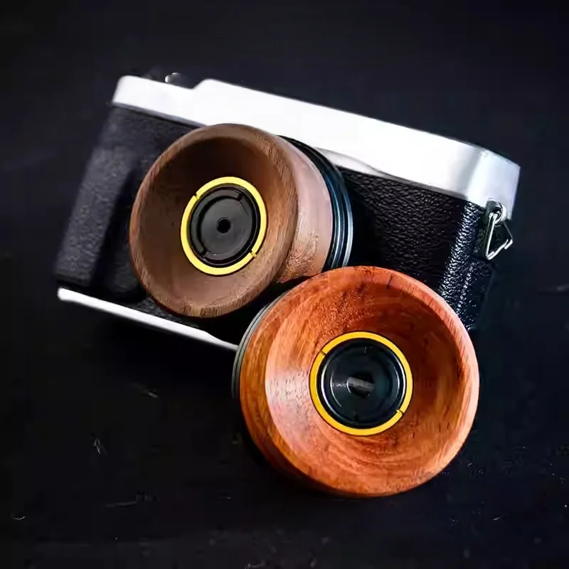 Фото Деревянный объектив Wooden Cookie 30mm Prime Full Frame с большой апертурой для портретной съемки для камер Canon EF DSLR и беззеркальных камер с креплением RF №3