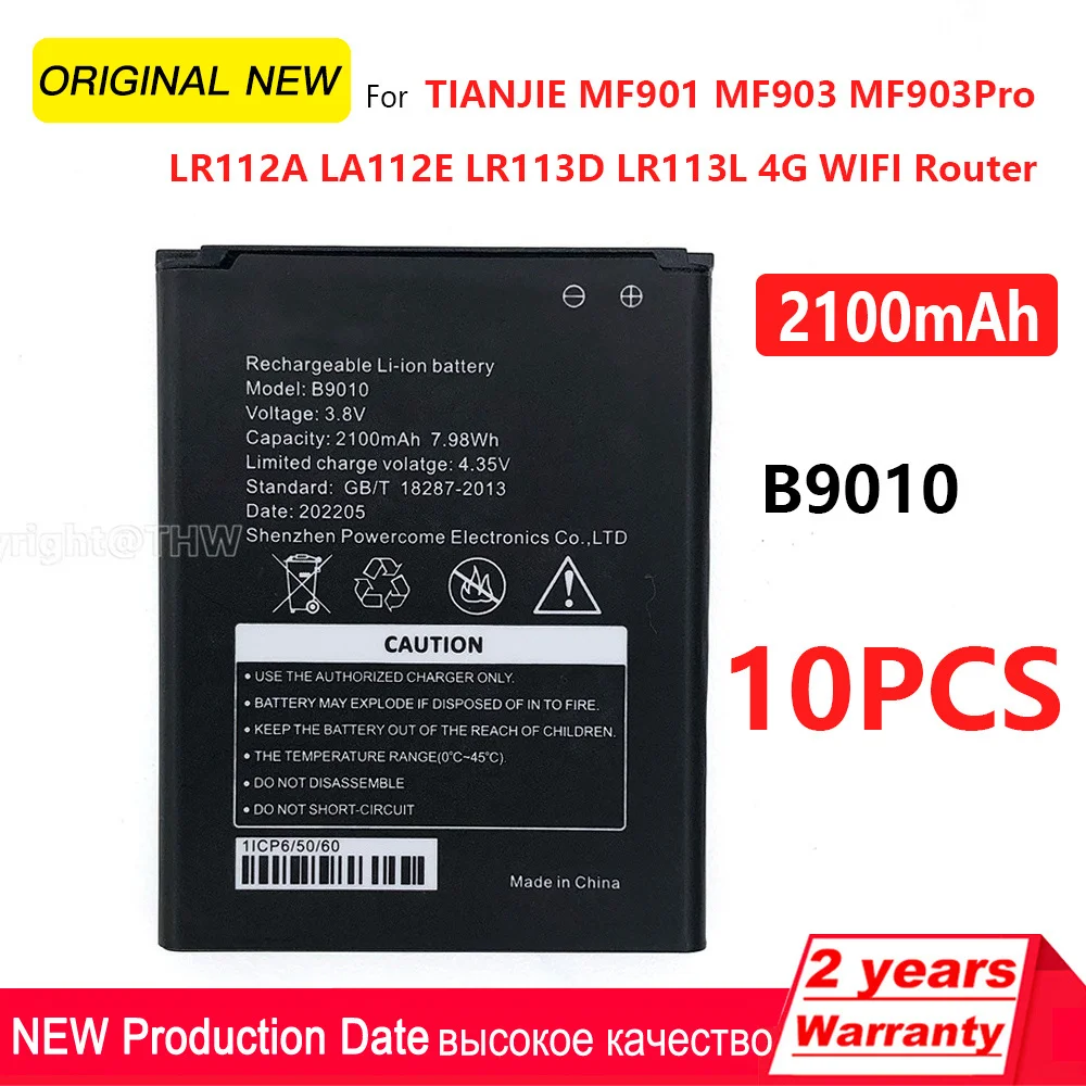 100% Оригинальный B9010 для TIANJIE MF901 MF903 MF903Pro LR112A LR112E LR113D LR113L MTC 8723FT MTS 4G LTE MIFI батарейка