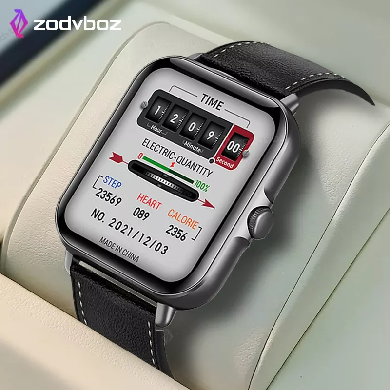 

2022 New Women Smart Watch Men 1.69 Inch Sreen Real-time Heart Rate Monitoring Bluetooth Call Men's Smartwatch For Xiaomi Hu