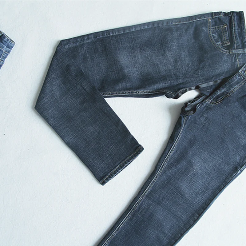 Outdoor Take-off Men's Invisible Full Zipper Open Crotch Jeans Are Convenient To Do Things and Play Wild Artifacts. Couples Date