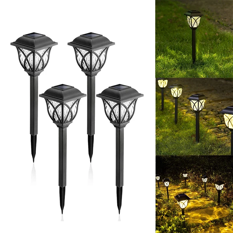 

Уличные светодиодные фонари AT14 на солнечной батарее, ландшафтные водонепроницаемые светильники для дорожек двора, внутреннего дворика, дорожки