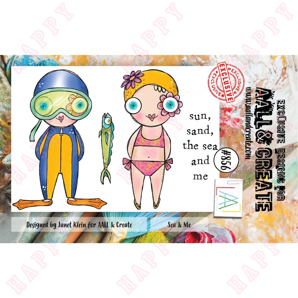 

Прозрачные штампы для мальчиков и девочек, подводное плавание, искусственное украшение, бумажные тиснения, шаблон, сделай сам, поздравитель...