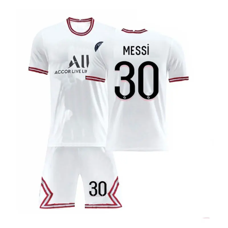 

2022 Boys Football Jersey Sportswear Children's Football Sports Clothing Children's Playing Sportswear Suits Adult Football Suit