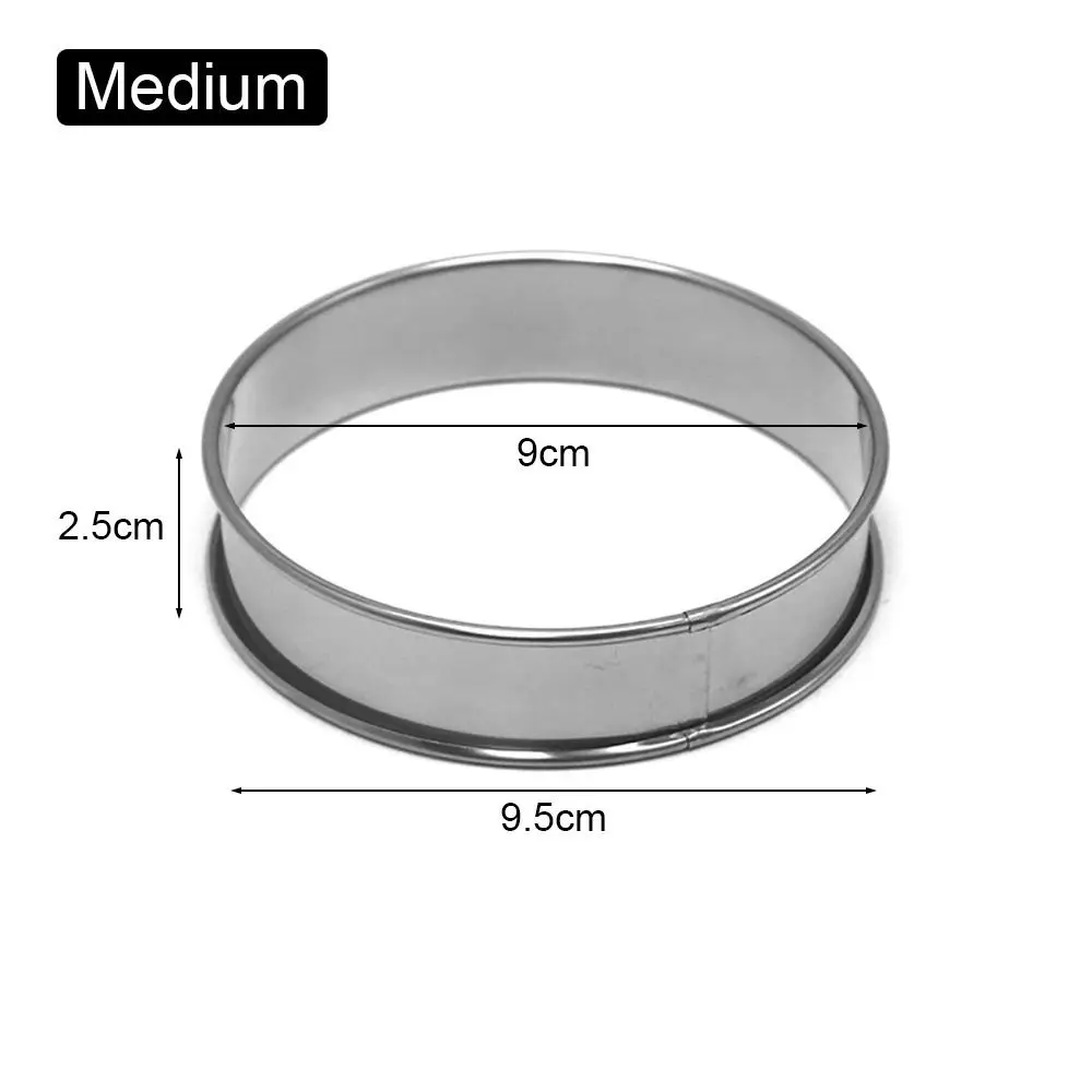 

Кольца для кексов из нержавеющей стали 8/9/10 см