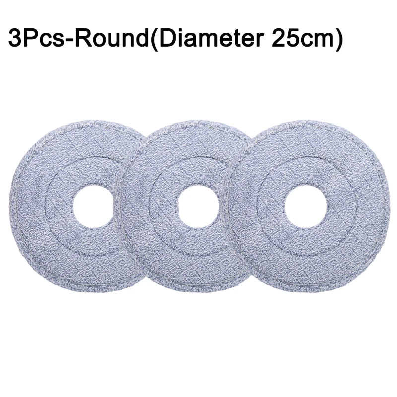 

3 шт. круглые швабры из микрофибры