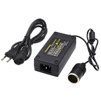 ac adapter dc 110v 220v to 12v 5a car cigarette lighter converter inverter 220v 12v charger w plug for air pump vacuum cleaner