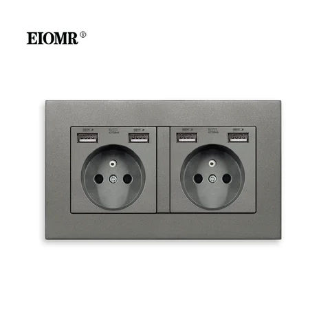 EIOMR USB-розетка французского стандарта 16A
