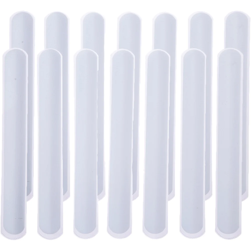 

30 Pcs White Slap Bands Kids Craft Supplies Classroom School Prize Bracelet Kids Papa Circle Button Slap Bracelets Kids