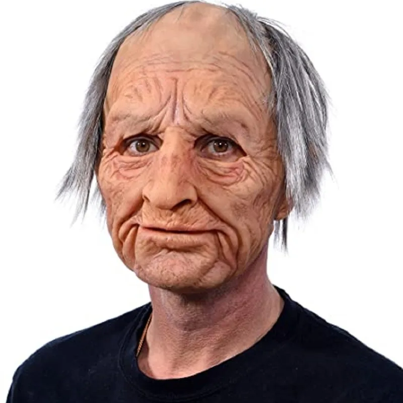 Новинка Красочная Маска На Голову Для Пожилых Людей Украшение Хэллоуин Лица