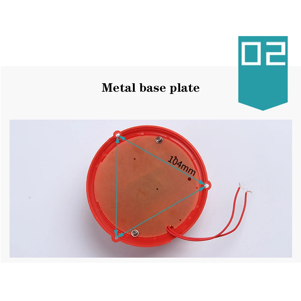 Металлический Электрический колокольчик с пожарным управлением Колокольчик для