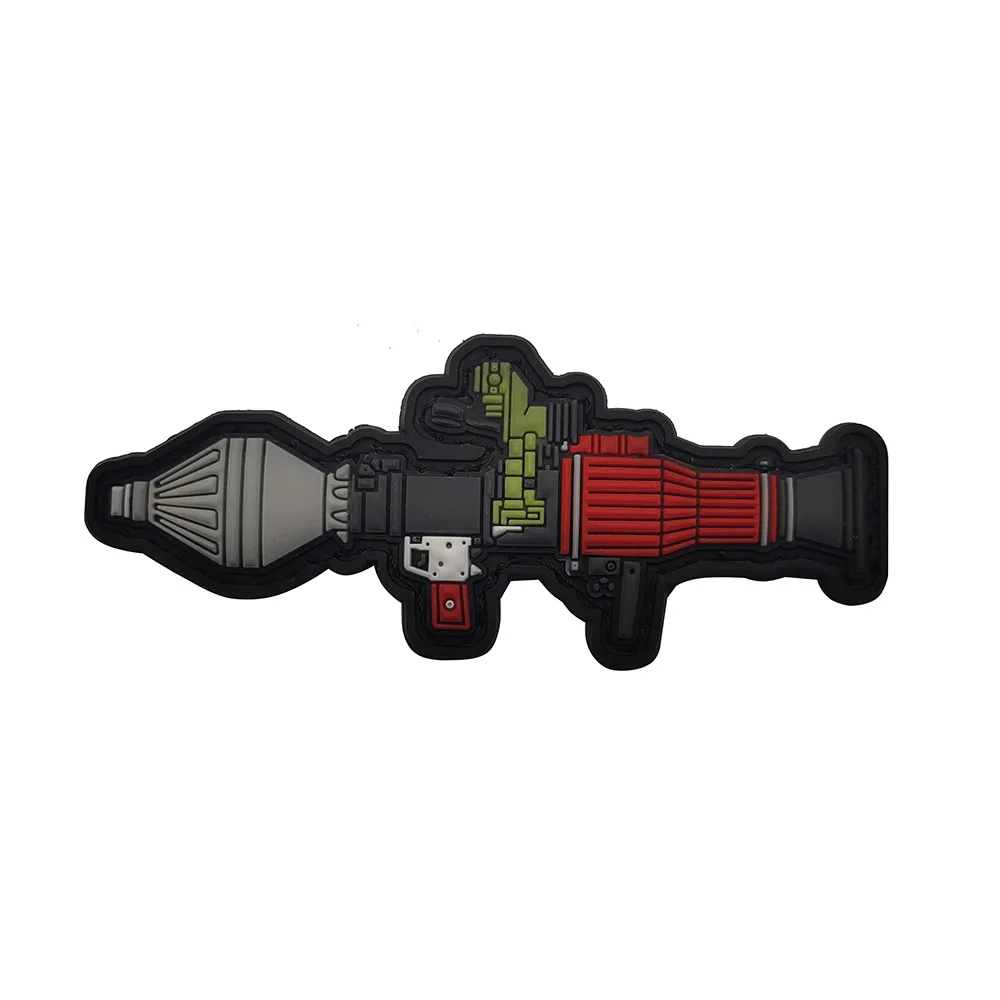 АК МК18 М72 ЛАУ РПГ Базука 3D ПВХ Q Издание Серии Отрывные пластинки на одежде тактические пластыри с символикой военной морали