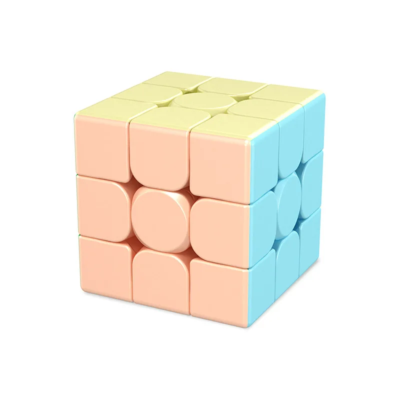 Кубик Макарон Moyu 3x3x3 Скоростной куб 2x2 игровой для детей Macaron Cube cube. Speed cube cube，Game for