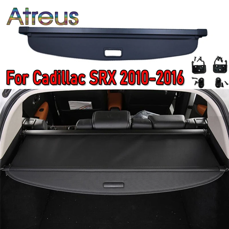

Trunk Parcel Shelf Cover for Cadillac SRX 2010 2011 2012 2013 2014 2015 2016 Retractable Rear Racks Spacer Curtain Accessories