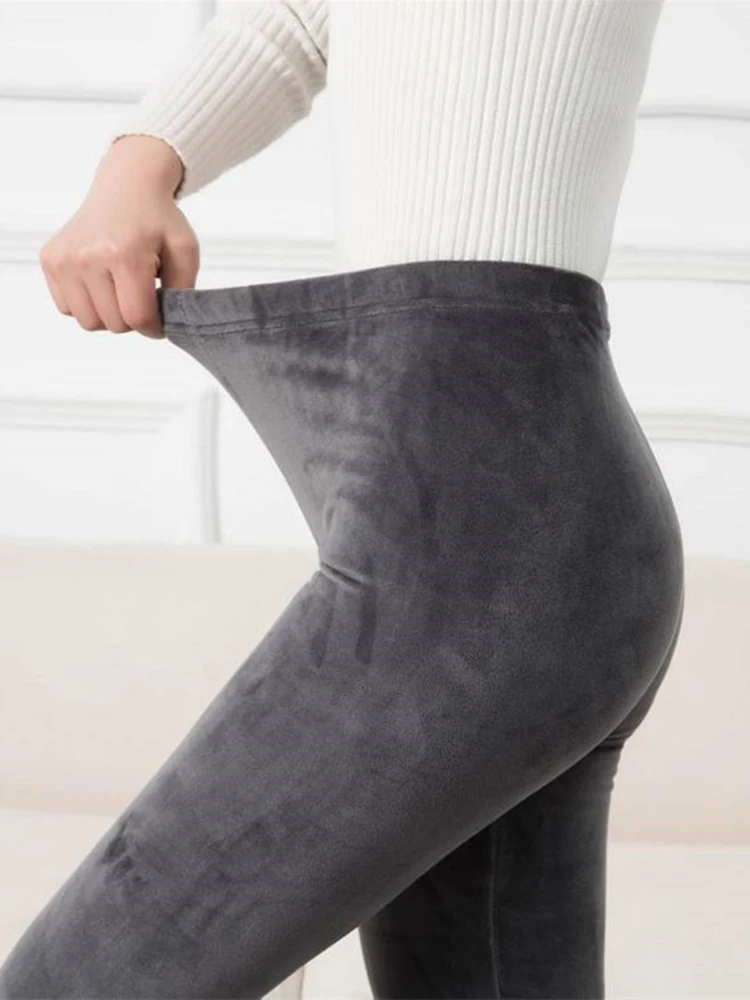 Теплые женские леггинсы CUHAKCI |