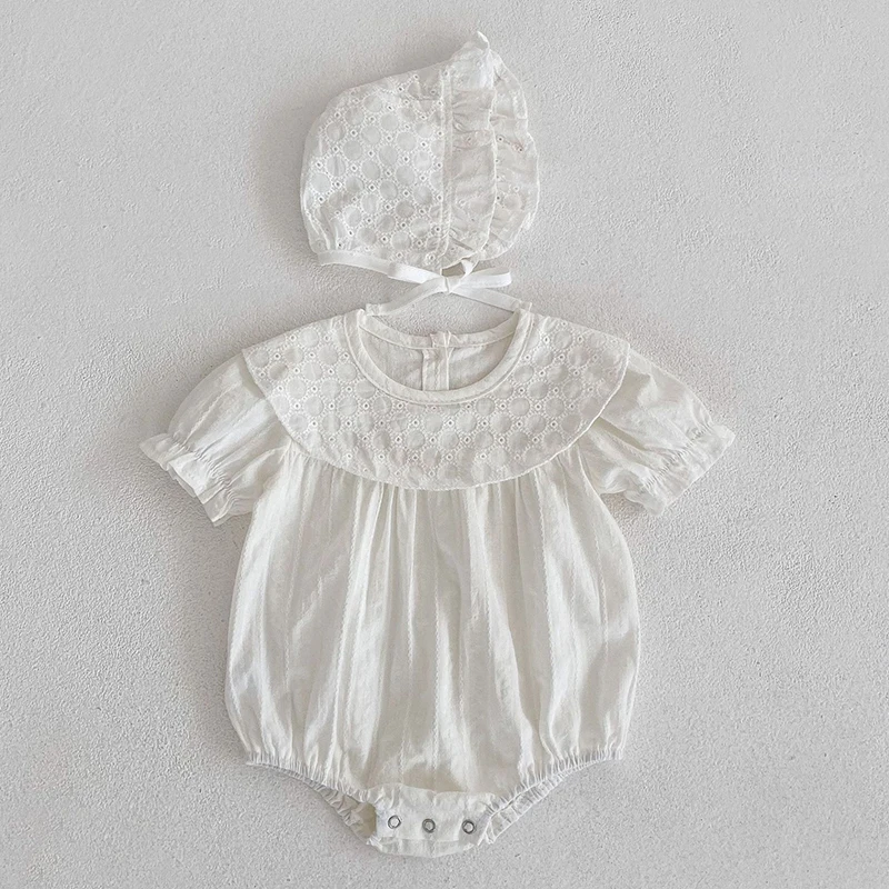 

Модный летний однотонный комбинезон для маленьких девочек, комбинезон с коротким рукавом, комбинезоны для девочек