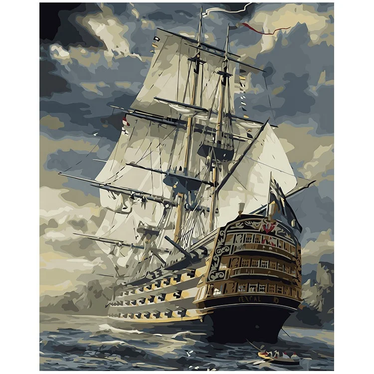 

cross language Newest sale professional made paint by numbers modern oil painting directly sale