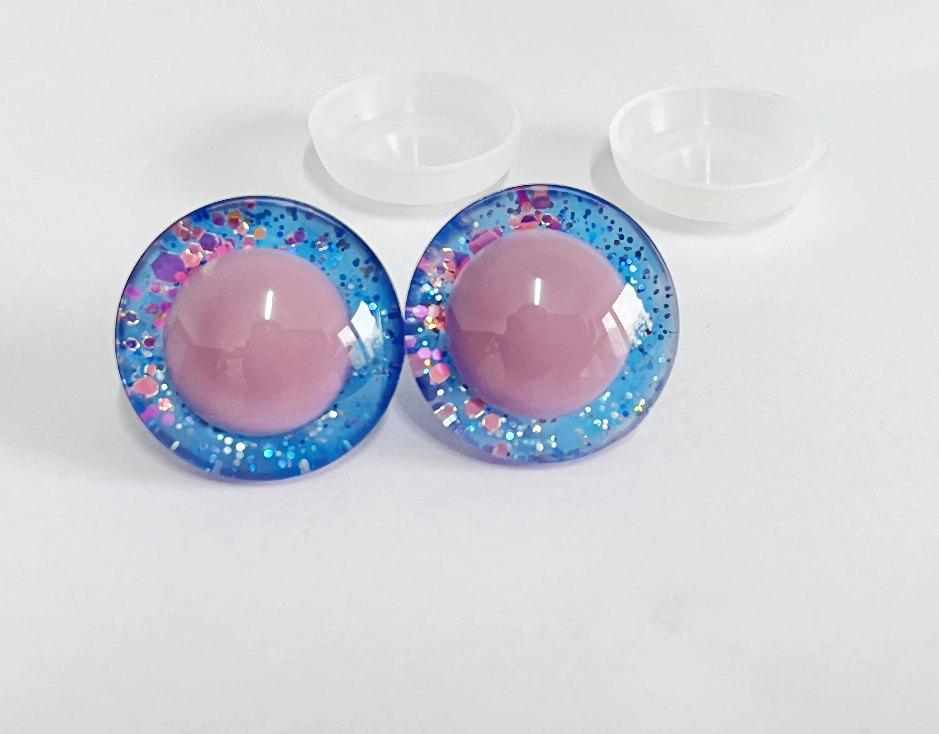 5 пар/лот 25 мм 30 розовая ученица с ручной росписью gliiter жесткой шайбой для плюшевой