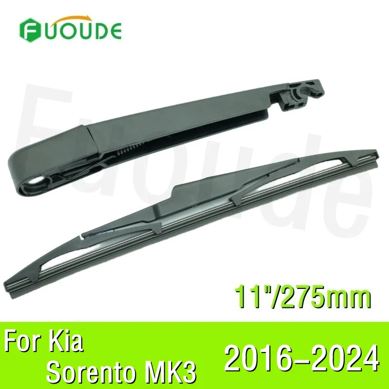

Заднее стеклоочиститель для Kia Sorento MK3, 11 дюймов/280 мм, лобовое стекло автомобиля, резина 2016 2017 2018 2019 2020 2021 2022 2023