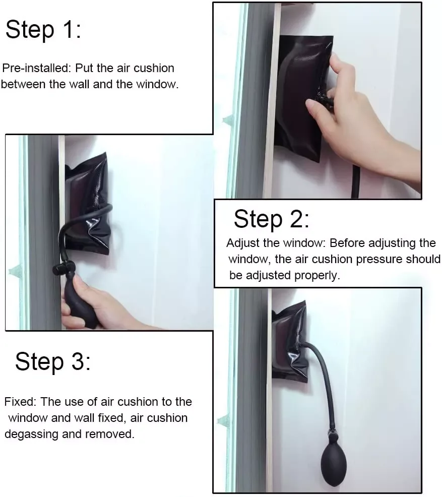 

Wedge Locksmith Hand Tools Pick Set Open Car Door Auto Air Wedge Window Repair Supplies Hardware