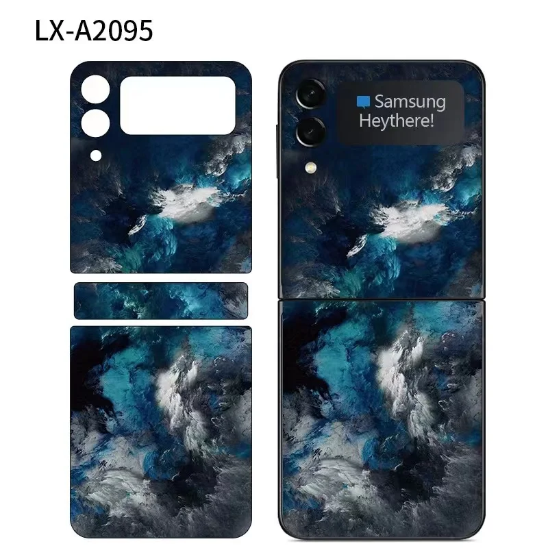 Пленка 3M для Samsung Z Flip3 5G Flip 3 чехлы пленки наклейки кожаные обои дизайнерские