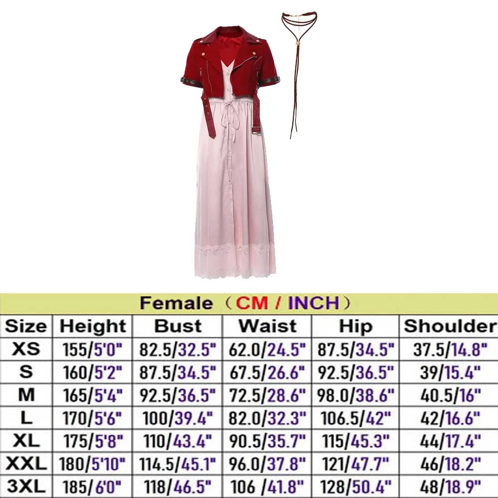 Женское платье-пиджак для косплея эээль Фэнтези VII