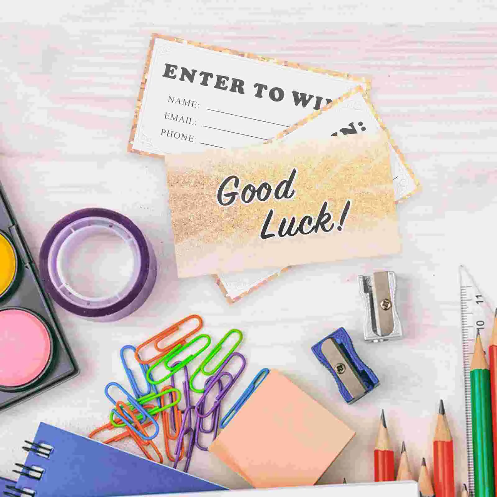 50 шт. лотерейные карты билеты стенд постачальника демонстрационные предметы