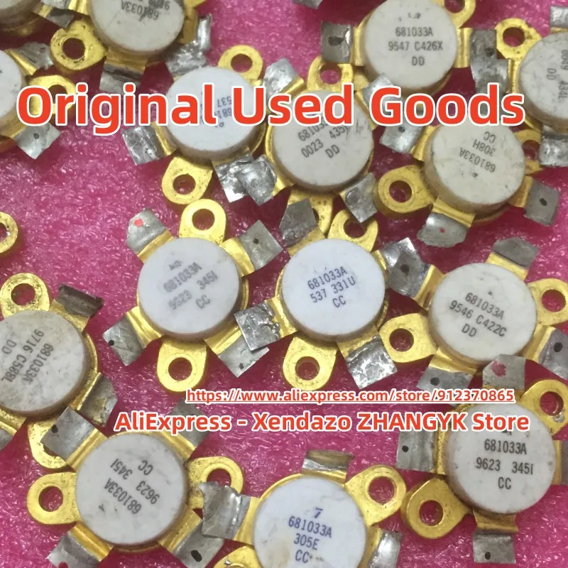 

Оригинальные использованные радиочастотные трубки 681033A 681033 A (не новые), 1 шт.