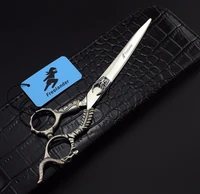 7 inch professional high quality pet grooming scissors long premium super sharp dog grooming shears with case