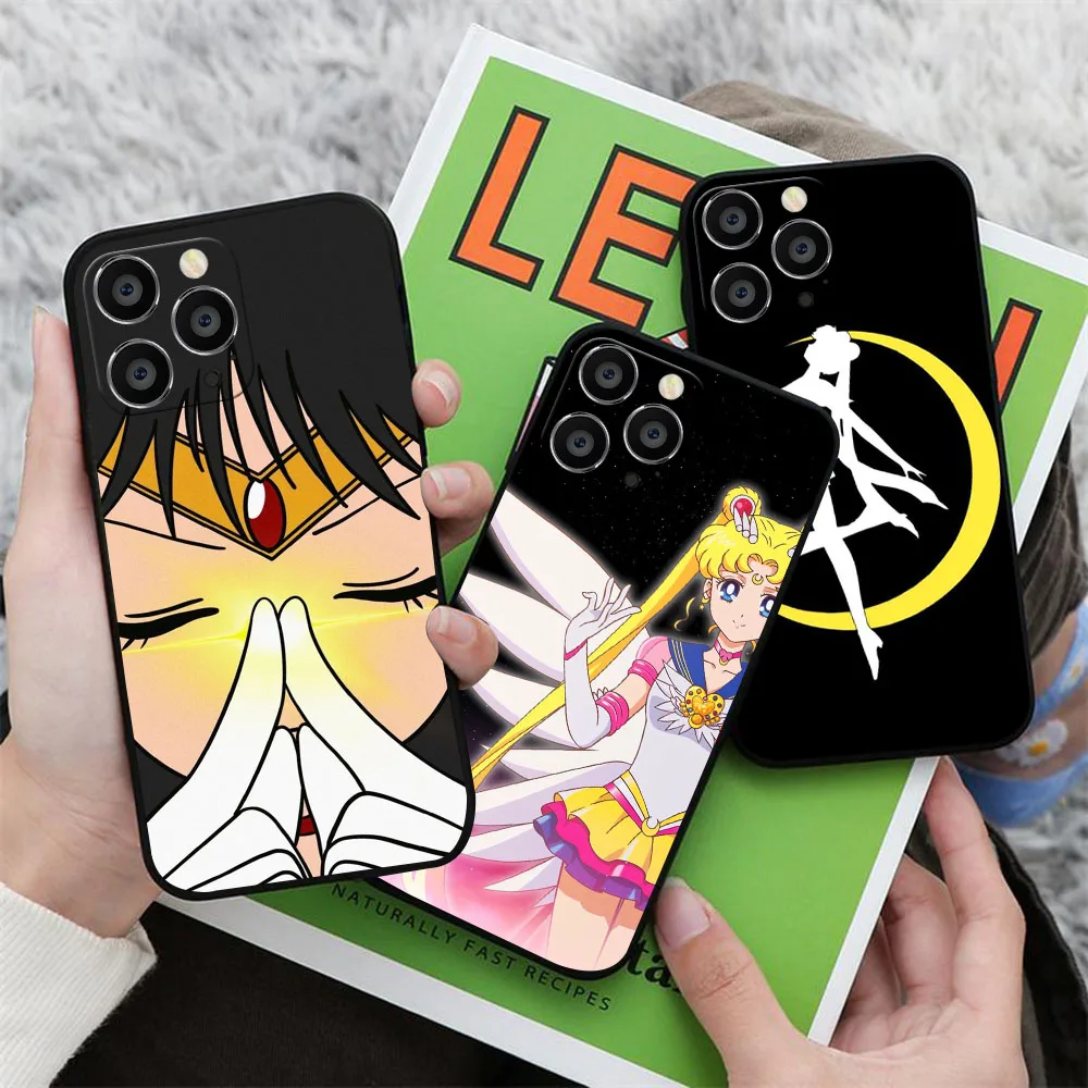 Женский чехол AU-54 S-Сейлор Мун для Xiaomi Mi 9 9T 11 11T Redmi 6 6A 7 7A 12 12C S2 A3X Poco F2 Pro