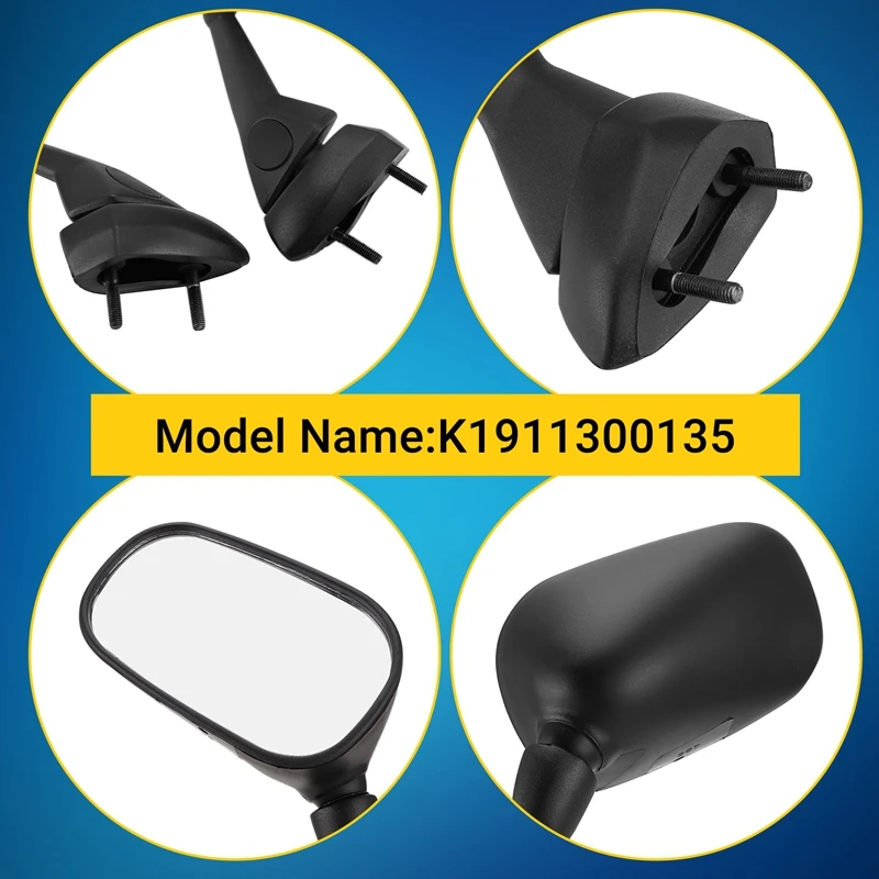 Мотоциклетное боковое зеркало заднего вида для Yamaha FZ1 Fazer 2007 2008 2009 2010 2011 2012 2013