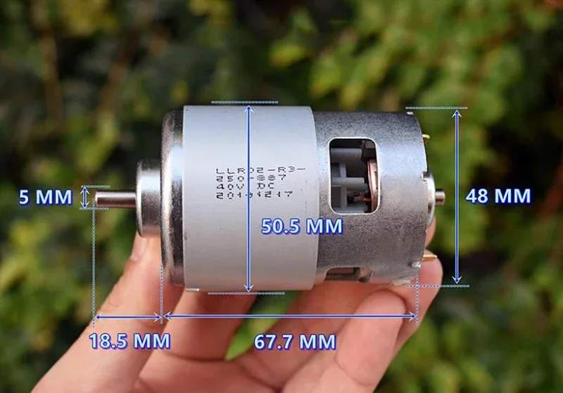 

Двигатель постоянного тока RS-887 48 мм