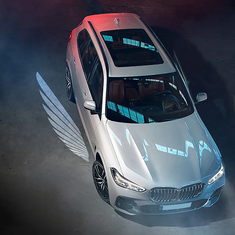 2 шт. Автомобильные светодиодные лампы в виде крыльев Ангела