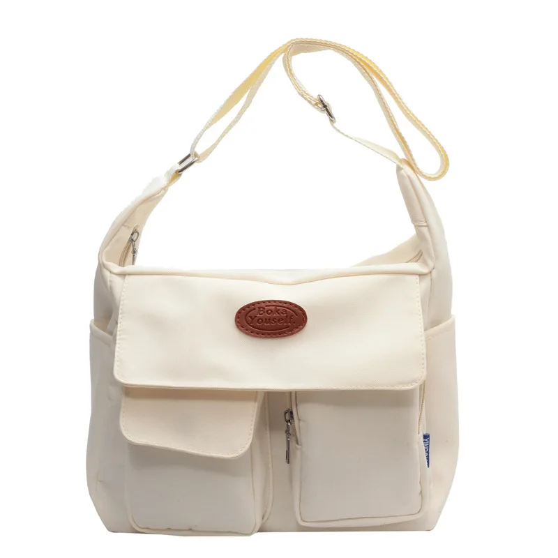 Новая однотонная сумка на одно плечо для женщин модная повседневная простая