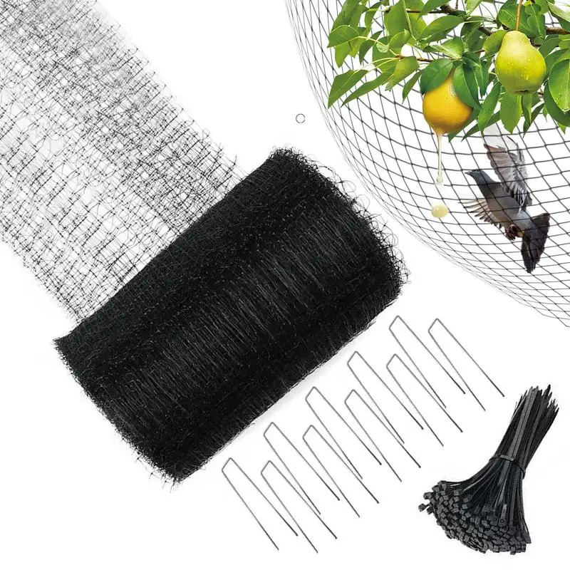 

Anti-Bird Netting 7x66FT Anti Bird Deer Protection Net Deer Fence Chicken Netting Fruit Tree Netting Against Birds Squirrels And