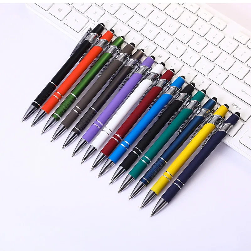 

200 Maggi pens press metal ballpoint pen advertising gift pen can print logo press ballpoint pen