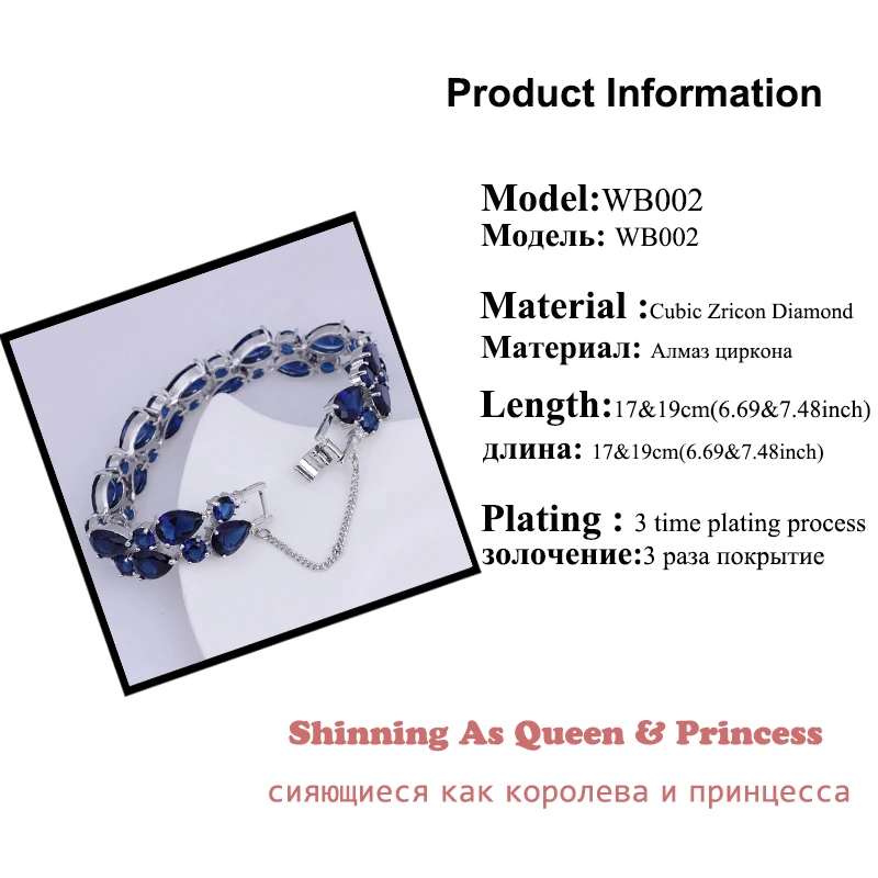 New White Rose Gold Color Mona Lisa Bracelets Bangles with Multicolor Zircon Fashion Jewelry for Women Friendship Charm Bracelet |