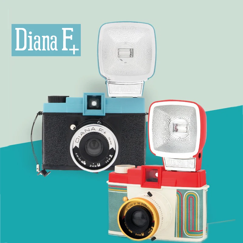 

Фотокамера lomophodiana F + среднего формата Ретро 120 пленочная камера со вспышкой