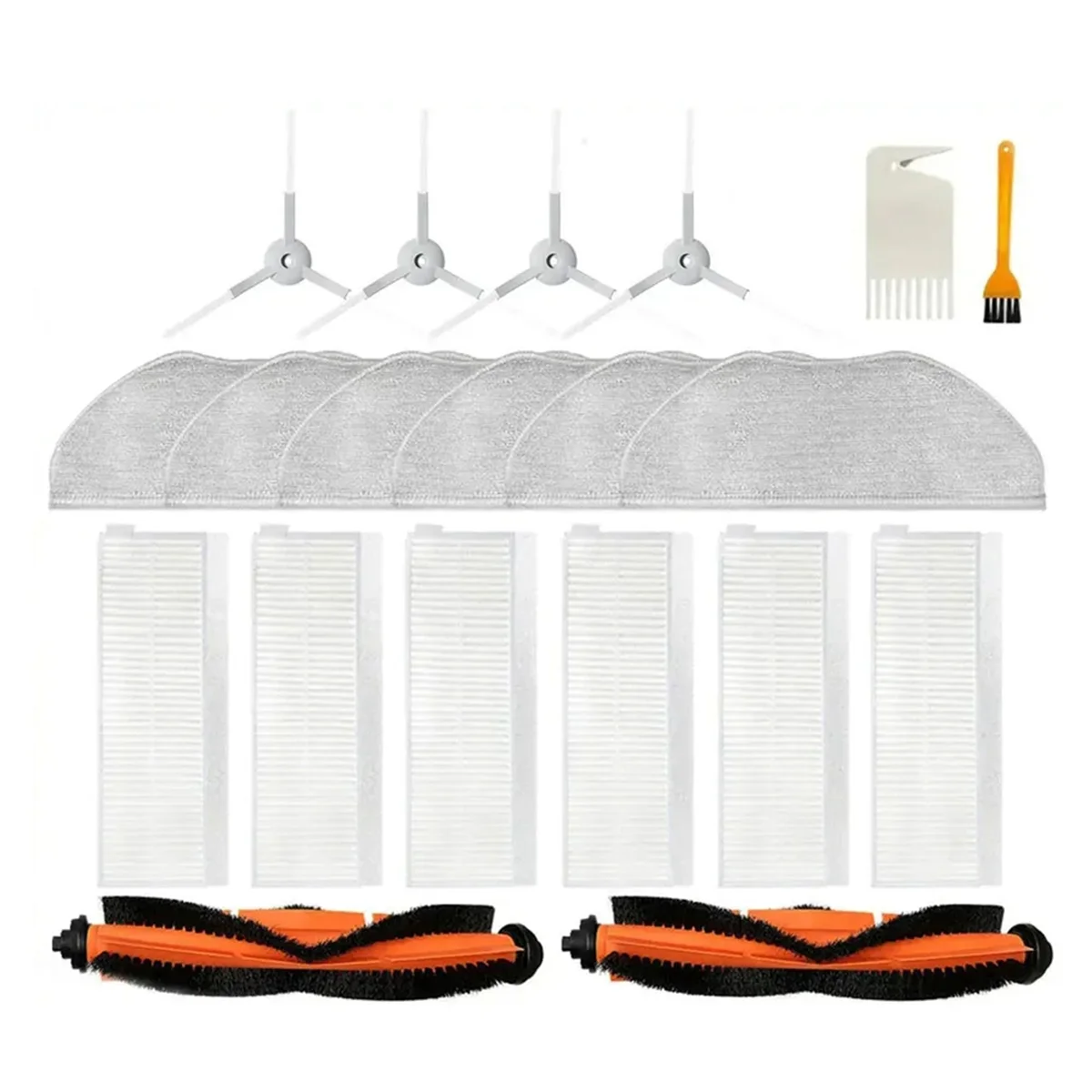 Запасные части для робота-пылесоса V3 Max аксессуары V-RVCLM27B основная боковая щетка