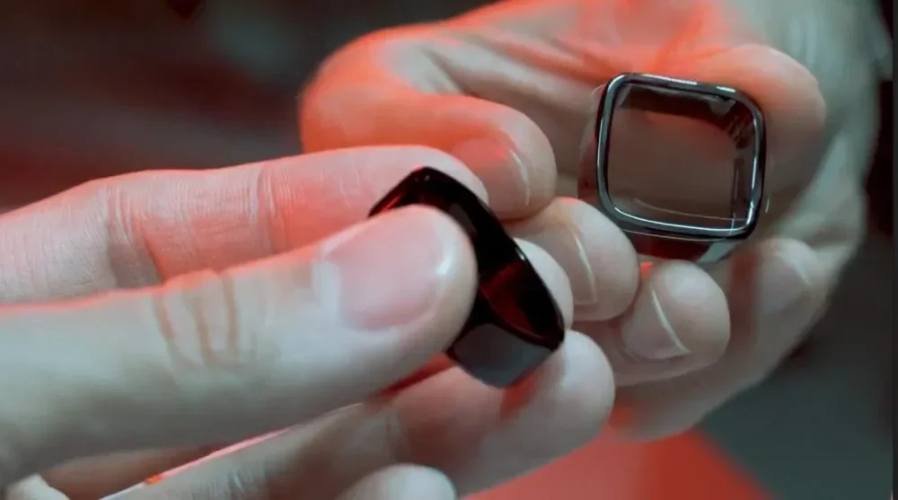 Кольцо Ambi (серебристый/черный) Волшебные трюки Круг Квадратный Магия Аксессуары