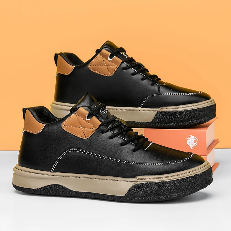 

Men's Causal Low Top Skate Shoes Breathable Lightweight Non-Slip Sneakers Comfort Fit Walking Shoes for Male