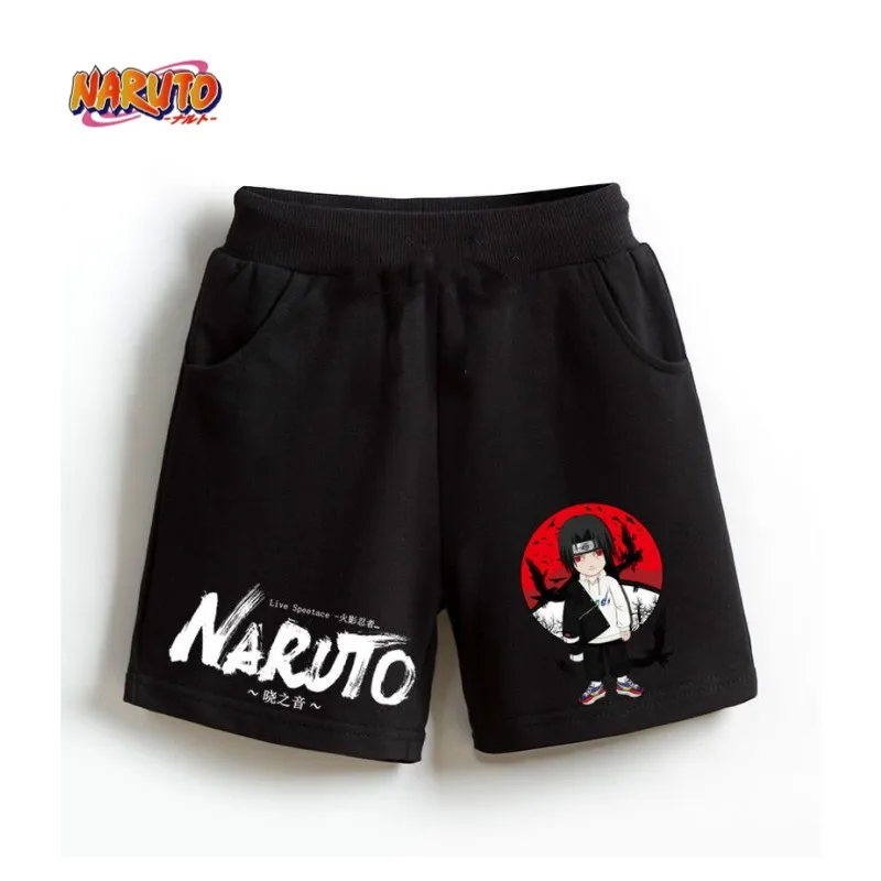 

Naruto anime cartoon peripheral weasel children's shorts new student summer five-point pants loose big boy pants trend wholesale
