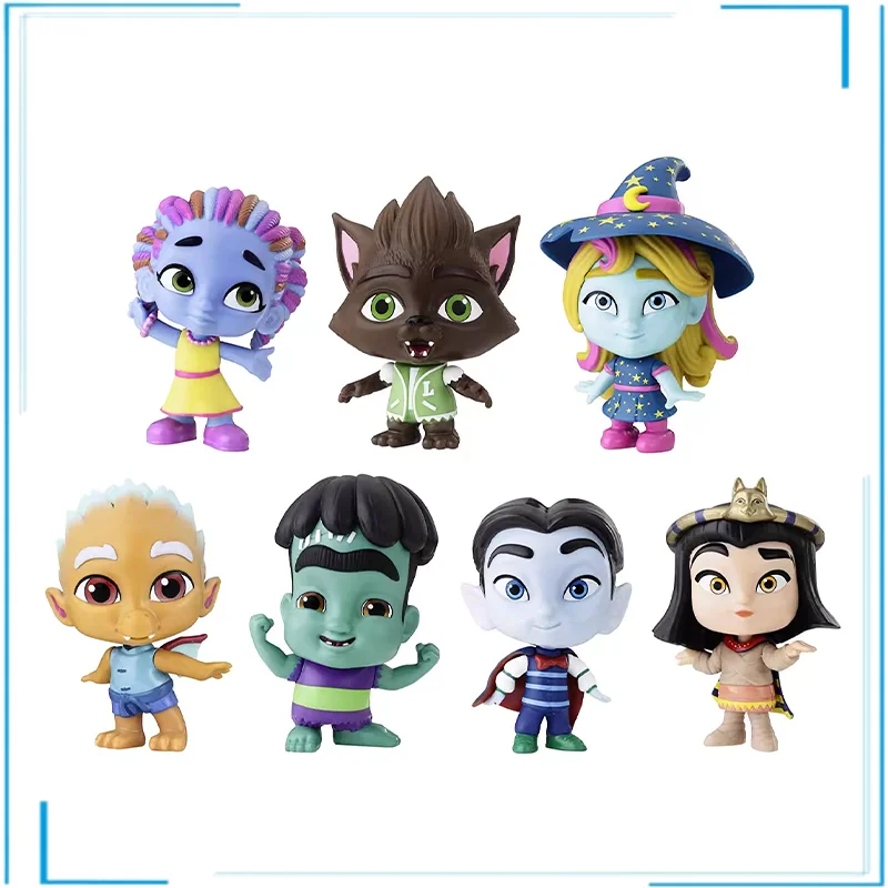 

Brand New Genuine Super Monsters Anime Figures Bloodsucker Different Styles of Cute Cartoon Anime Characters Kids Brinquedos