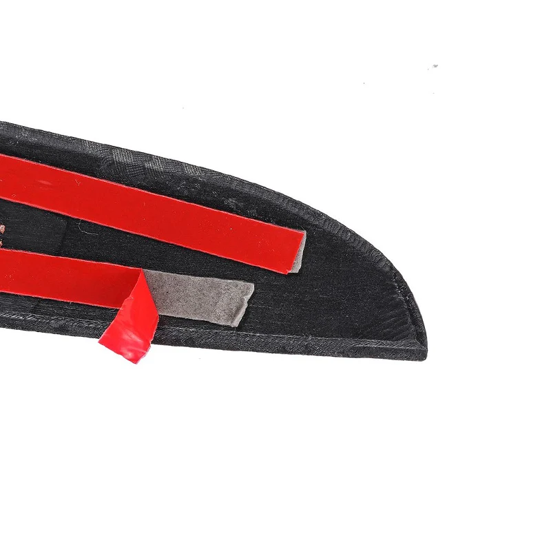 2 шт. накладки для фар автомобиля для VW Scirocco R GTS 2008-2017 глянцевый черный/углеволокно отделка головной части брови ресницы аксессуары.