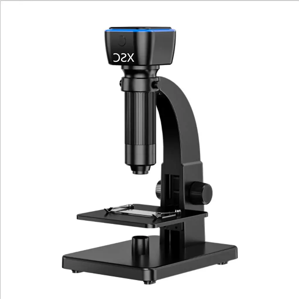 

Digital Microscope Wireless Connection High Definition Magnifying with 11 LED Lights Dual Lens Photo PC Authenticating