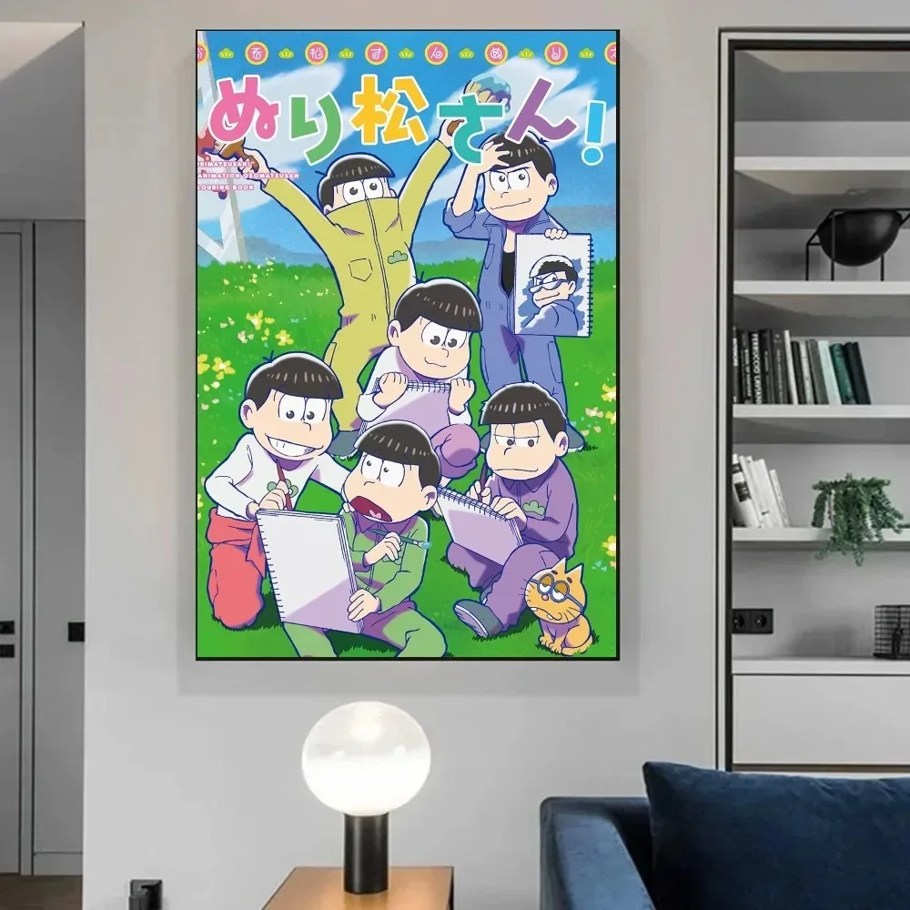 Аниме Osomatsu Kun плакат искусство живопись обучение эстетическое большие размеры