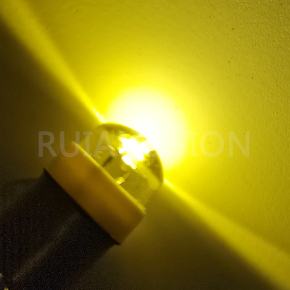 

Светодиодный индикатор BA9S BAX9S BAY9S T4W 0.5W для мотоциклов и автомобилей, сигнальная лампа для дальнего света, совместима с 6В и 12В, 1 шт.